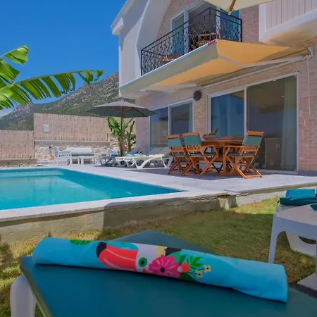 Toucano Peaceful With Nature View, Pool And Jacuzzi Kalkan