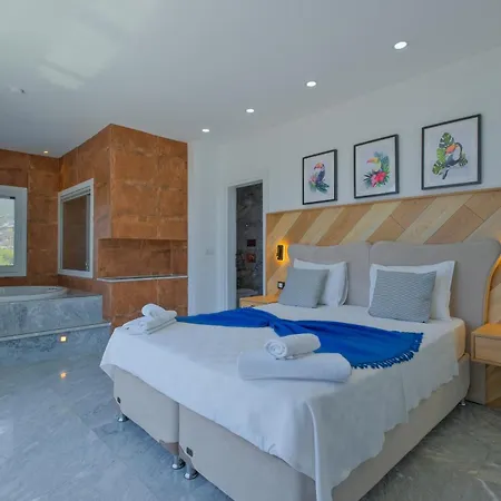 Willa Toucano Peaceful With Nature View, Pool And Jacuzzi Kalkan